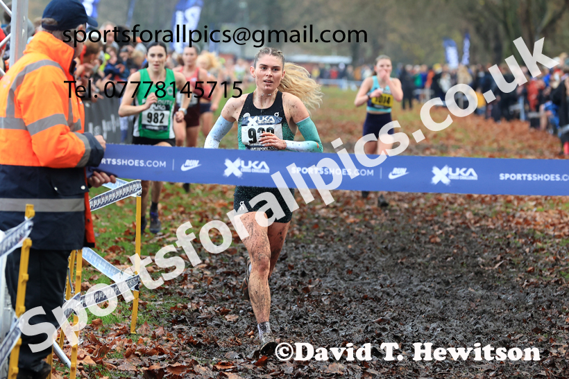 Senior Womens and Under-23s 2025 Liverpool Cross Challenge, Sefton Park, Saturday, November 22th. Photo: David T. Hewitson/Sports for All Pics